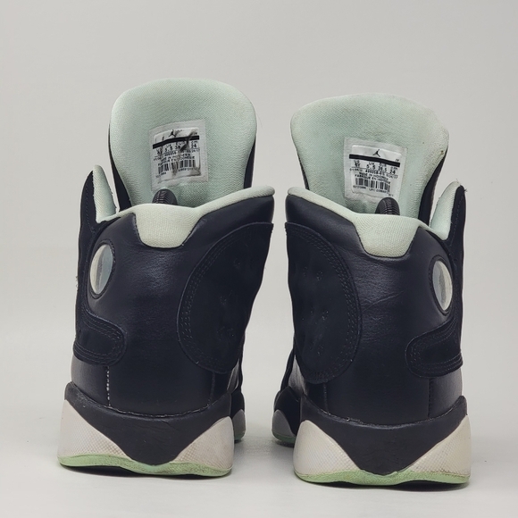 Nike Air Jordan 13 Retro Black Mint Foam GS439358-015 Youth Size 6Y Pre-owned - Picture 7 of 11